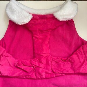 Show & Tail Pink Fleece-Lined Dog Coat